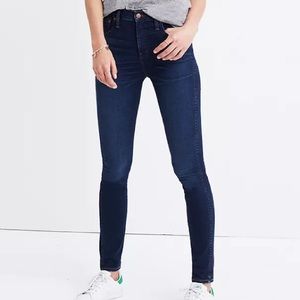 Madewell 10” high rise skinny jeans!